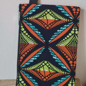 Trousse porte-chéquier multicolore