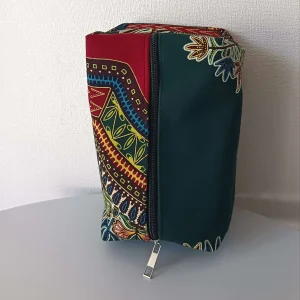 Trousse de voyage Wax imprimé Ouidah