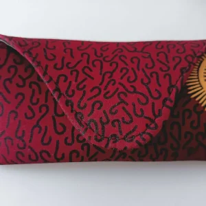 Étui à lunettes de voyage Wax imprimé Porto-novo