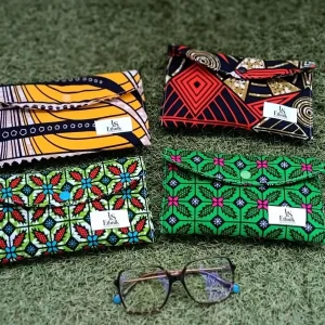 Étui à lunettes rectangulaire Wax