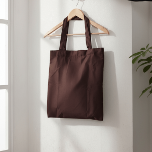 Sac pliable marron uni