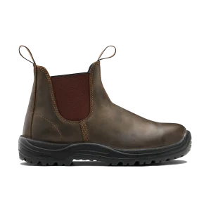 Safety Chelsea Boots – Waxy Rustic Brown – 196