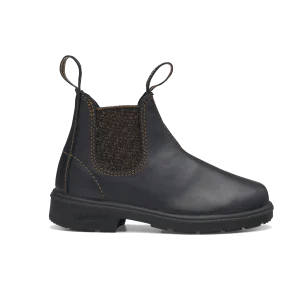 Chelsea Boots pour Enfant – Noir & Bronze Glitter – 1992