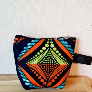 Porte-monnaie Wax multicolore