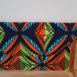 Pochette Wax Multicolore Femme