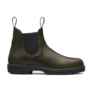 Classic Chelsea Boots Homme – Dark Green – 2052