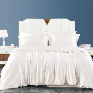 Ensemble de couette en soie 22 momme 3 pièces avec couette et 2 taies d'oreiller
