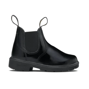 Chelsea Boots pour Enfant – Noir Verni – 2255