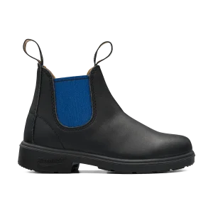 Chelsea Boots pour Enfant – Noir & Bleu – 580