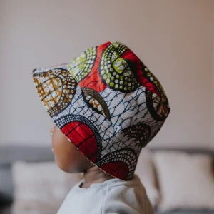 Chapeau en Wax pour enfant