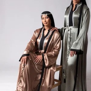 Ensemble caftan Nayra kimono  + sous-robe - Tendance hijab