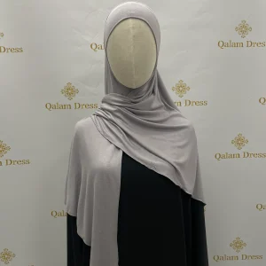 Hijab cagoule avec zip à enfiler
