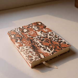 Cahier ou carnet customisé en Wax