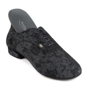 Chaussures de Danses Latines Mixtes Pedro Noir