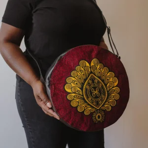sac a main wax bordeaux femme