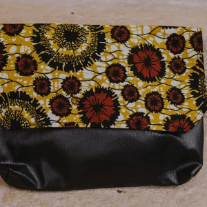 Sac banane en wax n°4 ou pochette pour femme
