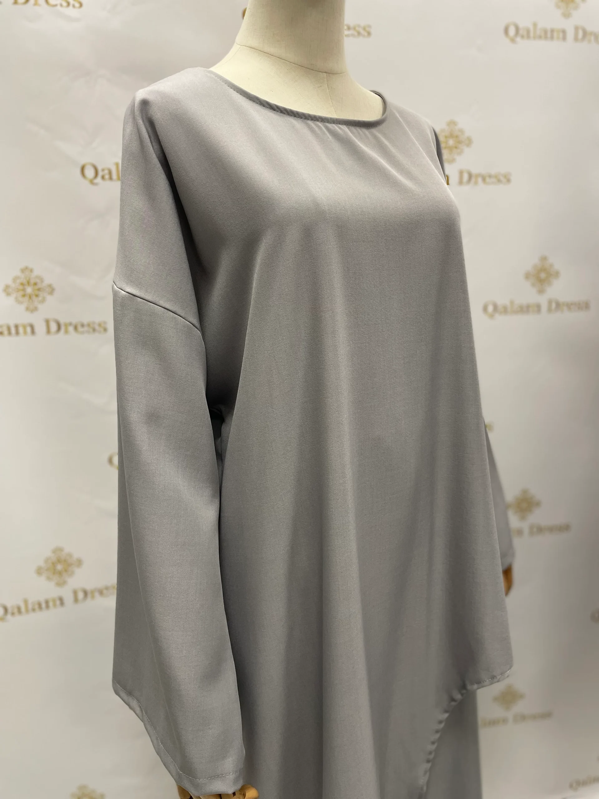 Ensemble Tunique longue asymétrique Casual - tendance Hijab – Image 8