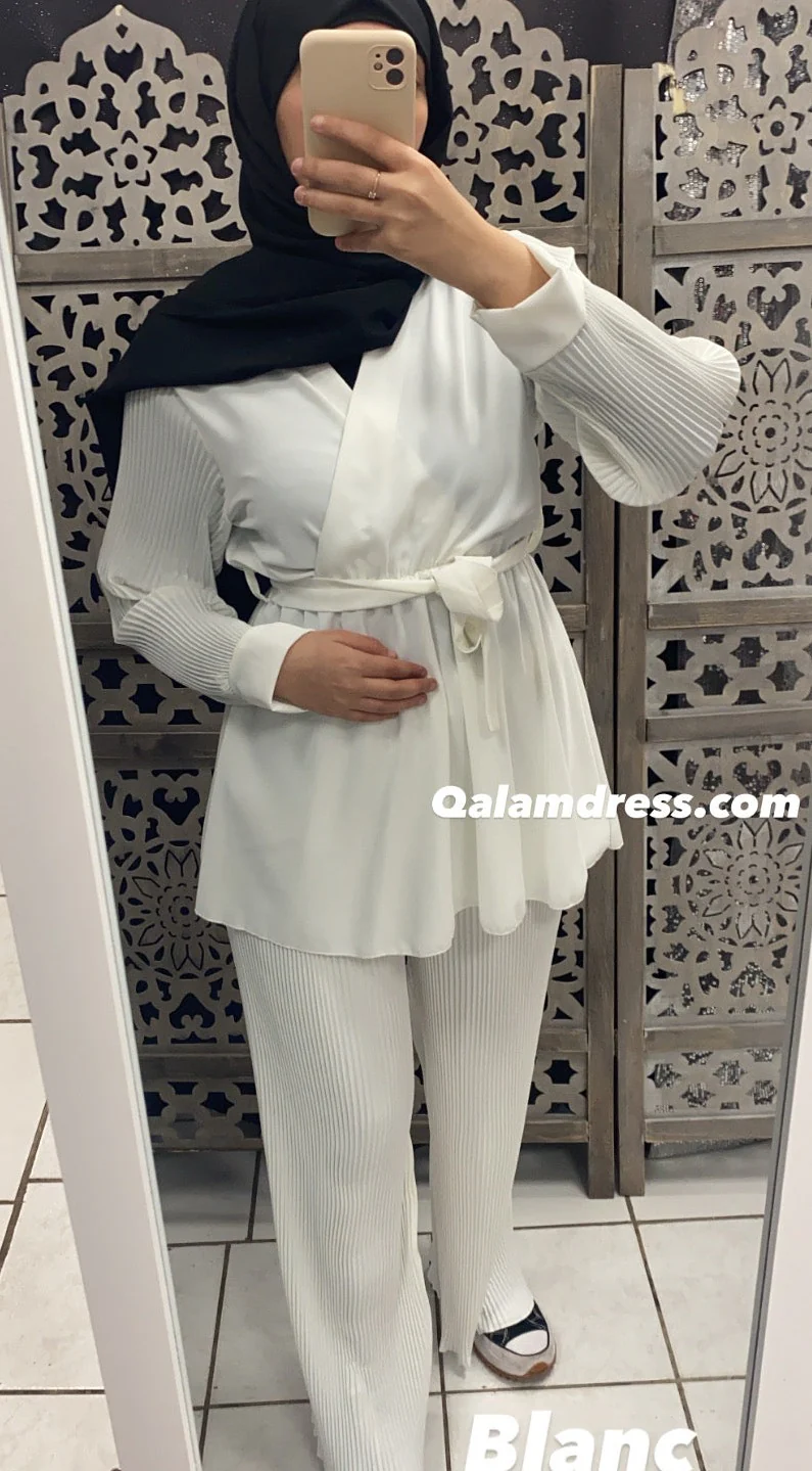 Ensemble Tunique Palazzo LYNA - Tendance Hijab – Image 4