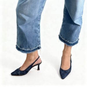Escarpin bleu pour femme – Pedro Miralles