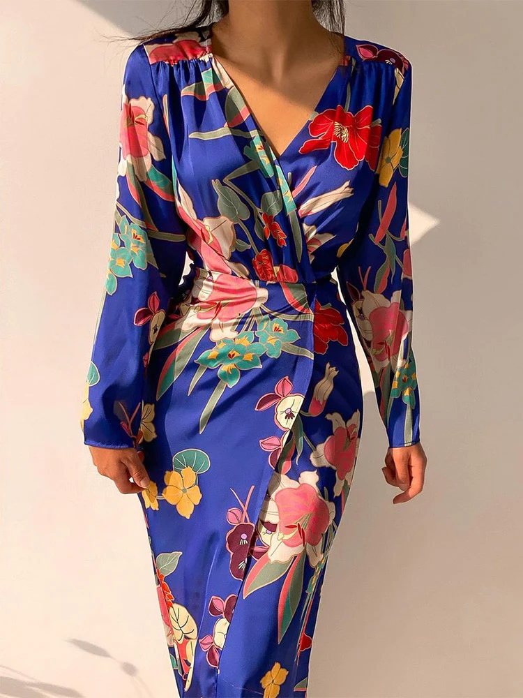 Robe Fleurie Femme 2022 – Image 5