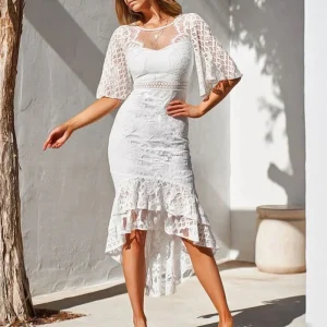 Robe Fleurs Brodée