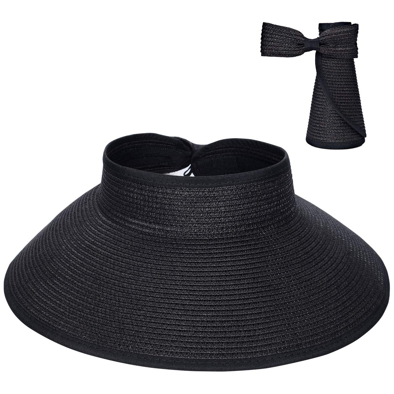 Chapeau de Paille Femme Style Visière | La Parisienne – Image 5