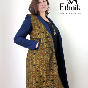 Veste longue de créateur Wax