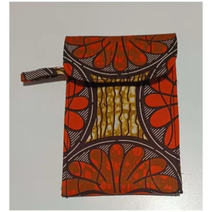 Pochette multifonction Wax imprimé Ganvié