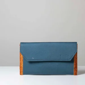 Pochette verte sans Wax
