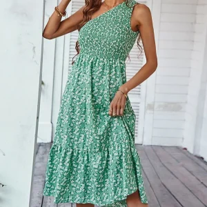 Robe Midi Fleurie