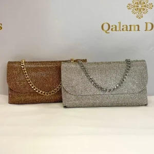 Pochette de soirée All Strass