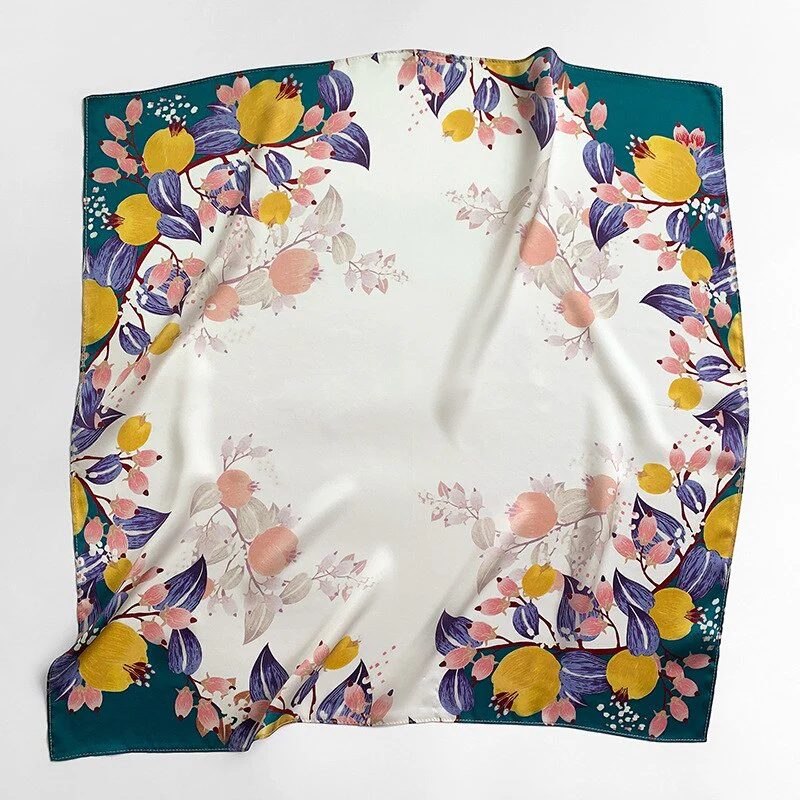 Carré 100% Soie Chic Femme | La Parisienne – Image 2