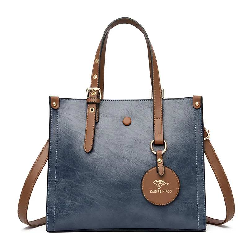 Sac à Main en Cuir Fendu Original | La Parisienne – Image 5