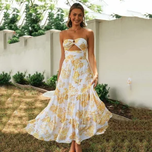Robe Fleurie Mariage Epaules Dénudées