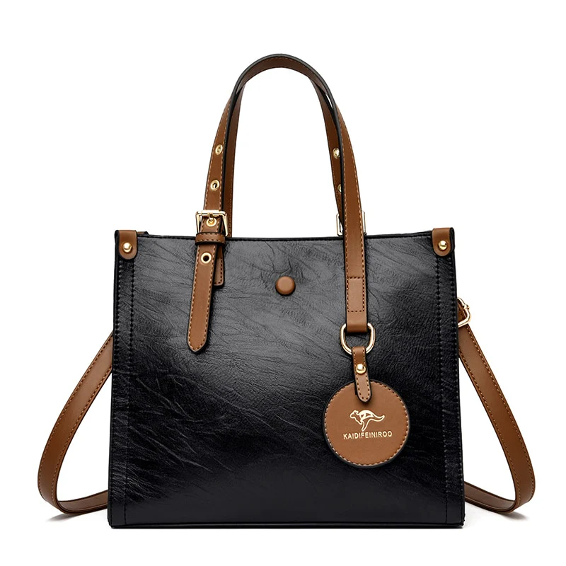 Sac à Main en Cuir Fendu Original | La Parisienne – Image 2