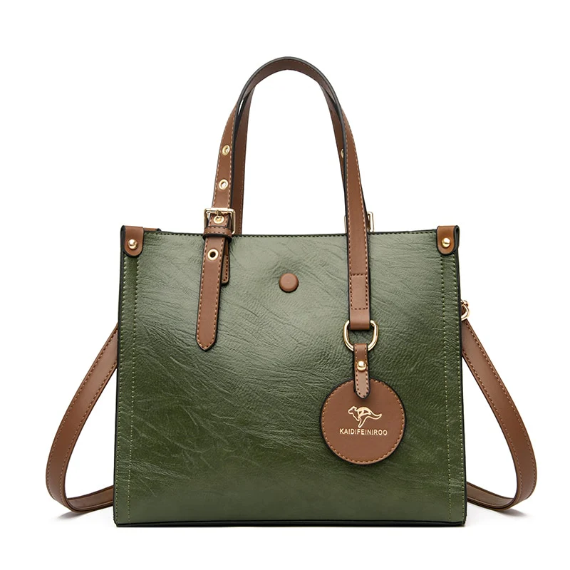 Sac à Main en Cuir Fendu Original | La Parisienne – Image 4