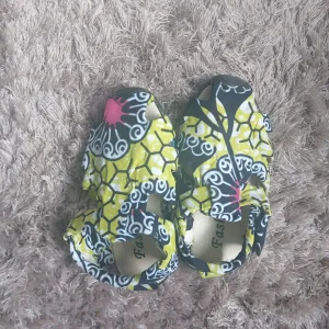 Sandales imprimées en Wax enfant n°4 – fille T.25