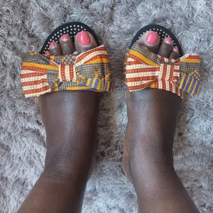 Sandales en nœuds papillons n°6 – femme T. 38, 39, 40 & 41