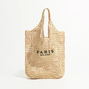 Sac à Main de Plage en Paille | La Parisienne