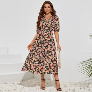 Robe Fleurie Mariage Champêtre