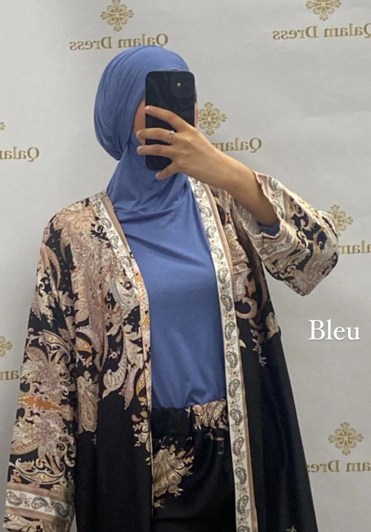 Sous pull avec bonnet intégré -Tendance Hijab – Image 8