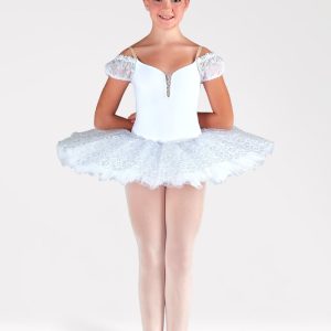 Tutu Plateau Blanc Argenté Harmony