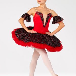 Tutu de Spectacle Rouge Harmony Kitri