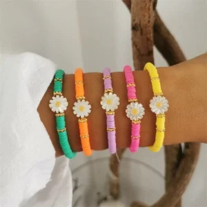 Bracelet Fleur Pour Mariage Bohème