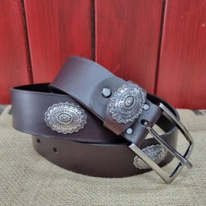 CEINTURE CUIR BRUN 921