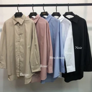Chemise coton - Tendance Hijab