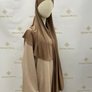 Hijab une pièce Jersey premium demi_lune