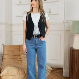 Jean wide Audrey - bleu denim
