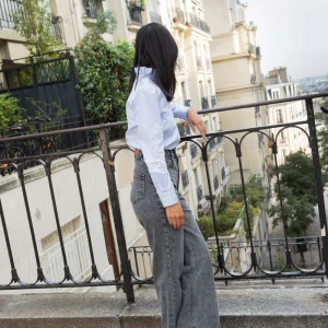 Jean wide Audrey - gris