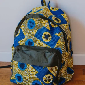 Sac à dos en imprimé Wax